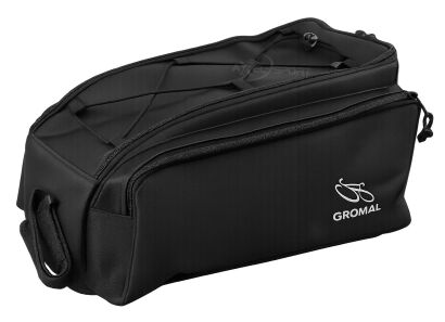 Sakwa torba rowerowa na bagażnik Gromal black 10L
