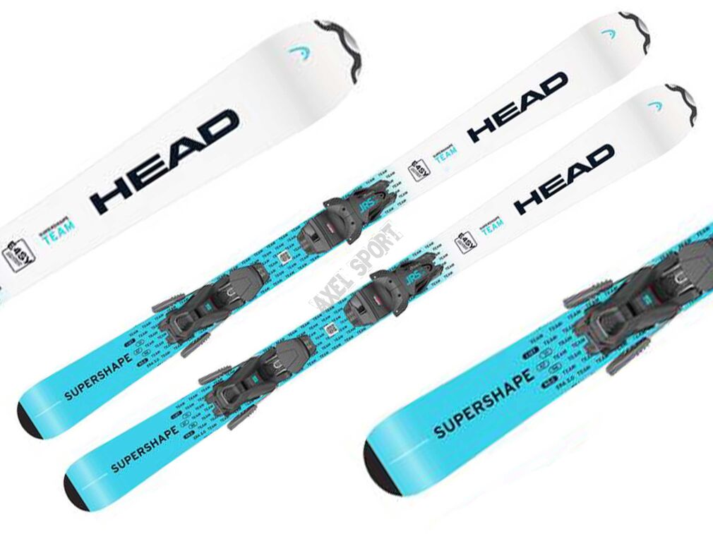 Narty dziecięce HEAD Supershape Team Easy + wiązania JRS 7.5 GW