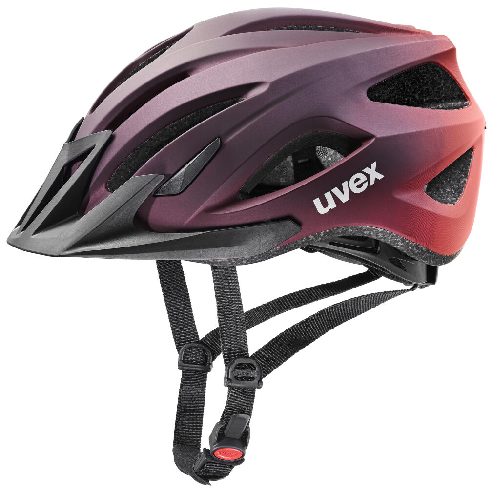 Kask rowerowy UVEX VIVA 3 Plum-grapefruit 52-57cm