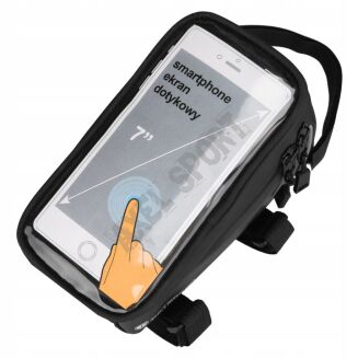 Sakwa rowerowa case na telefon saszetka na ramę etui torba PETERSON 2L - 2