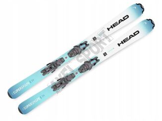 Narty dziecięce HEAD Supershape Team Easy + wiązania JRS 4.5 GW CA - 2