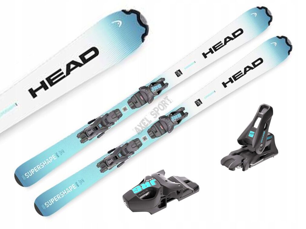 Narty dziecięce HEAD Supershape Team Easy + wiązania JRS 4.5 GW CA