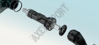 Rower miejski elektryczny FIIDO C11 PRO (28'') Emerald Blue - 22
