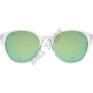 Okulary rowerowe UVEX LGL 54 clear (mirror green) S3 - 3