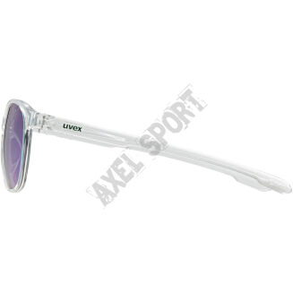 Okulary rowerowe UVEX LGL 54 clear (mirror green) S3 - 6