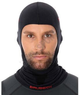 Kominiarka wełniana Merino Brubeck czarna S/M - 2