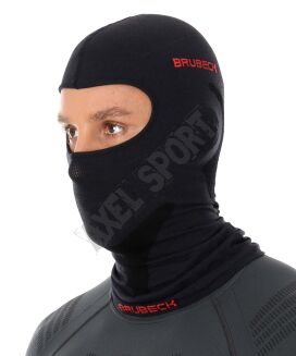 Kominiarka wełniana Merino Brubeck czarna S/M - 4