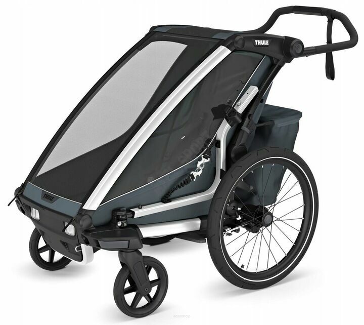 Przyczepka rowerowa THULE Chariot Cross 2 single dark slate (1osobowa)