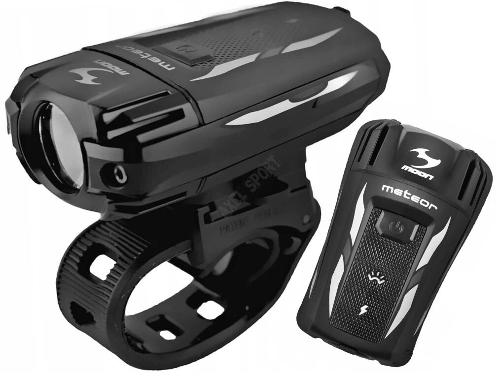 Lampka rowerowa przednia MOON Meteor C3 400LM USB