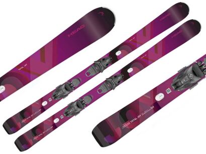 Narty damskie HEAD e-Total Joy + wiązania JOY 11 GW
