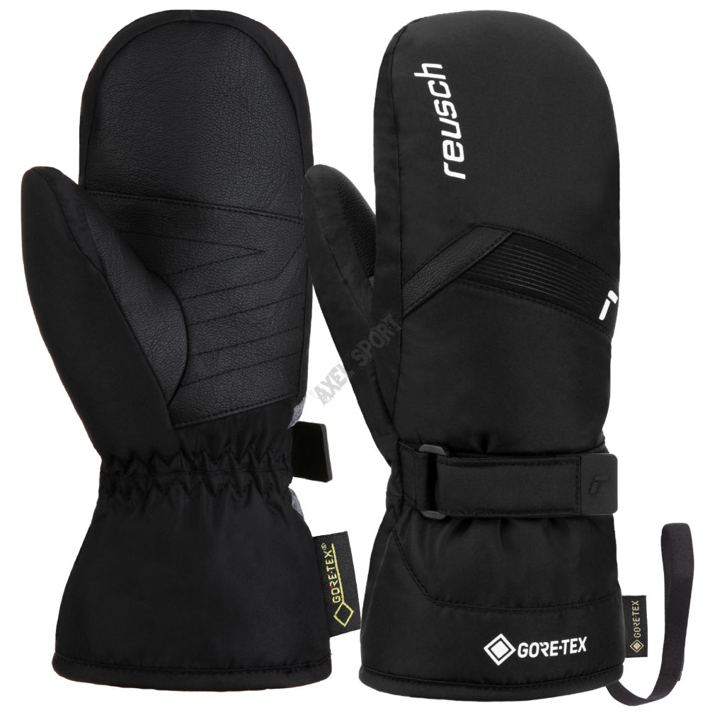 Rękawice dziecięce REUSCH Flash GORE-TEX JR Mitten white/black
