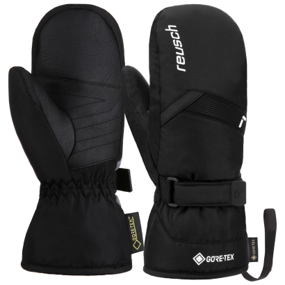 Rękawice dziecięce REUSCH Flash GORE-TEX JR Mitten white/black