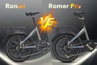 Składany rower elektryczny JOBOBIKE Romer PRO hydraulika - 2