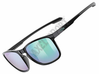 Okulary rowerowe UVEX LGL 52 black (mirror green) S3 - 2