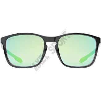 Okulary rowerowe UVEX LGL 52 black (mirror green) S3 - 3