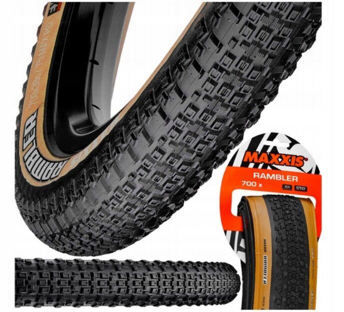 Opona rowerowa zwijana MAXXIS RAMBLER 700x40C (40-622) EXO TR