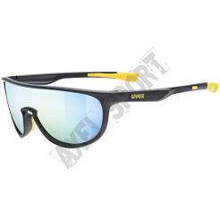 Okulary dziecięce przeciwsłoneczne UVEX Sportstyle 515 black matt S3