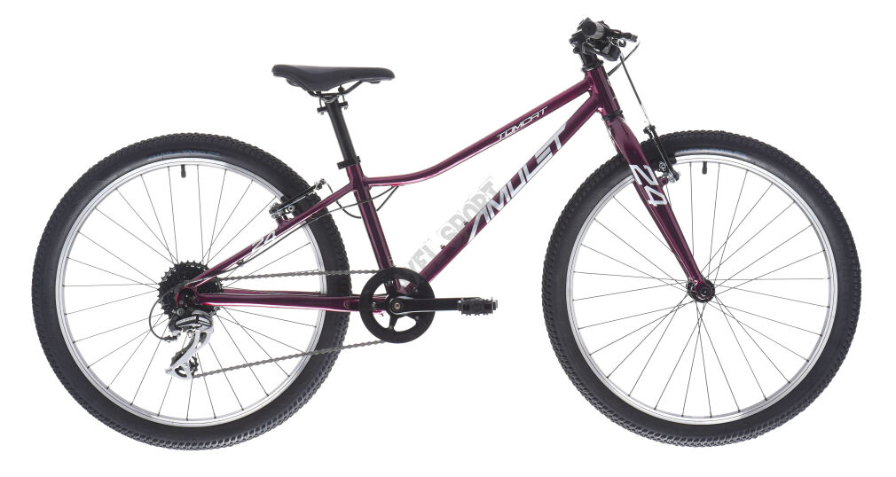 Lekki Rower AMULET TOMCAT (24'') purple/silver