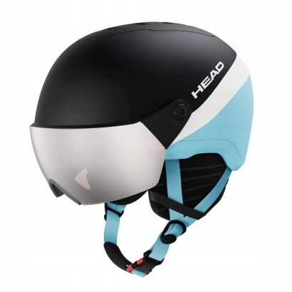 Kask narciarski dziecięcy HEAD Yuki Visor S2 Team XS/S (52-55 cm)