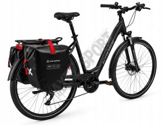Sakwy rowerowe na bagażnik Extrawheel Biker black (2x25l) 50L - 2