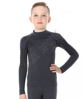 Komplet odzieży termoaktywnej junior BRUBECK THERMO grafit 140/146 - 2