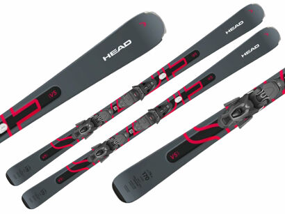 Narty HEAD Shape e.V5 Performance anthracite/red + wiązania PR11 GW