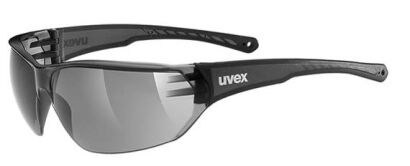 Okulary rowerowe UVEX Sportstyle 204 - smoke (czarny) (S3)