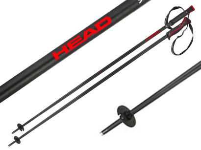 Kije narciarskie HEAD Frontside black red