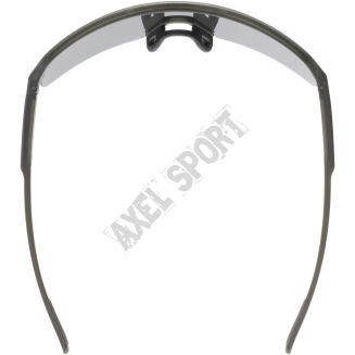 Okulary rowerowe przeciwsłoneczne UVEX Dyrt smoke matt/mirror blue (S3) - 4