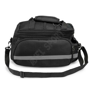 Sakwa rowerowa na bagażnik APG KBSAK10BL black 8/20L - 3
