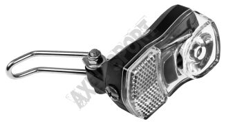 Lampa rowerowa diodowa na widelec XC-210 czarna + baterie - 3