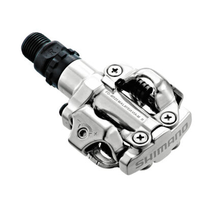 PEDAŁY SPD SHIMANO PD-M520 SILVER + BLOKI
