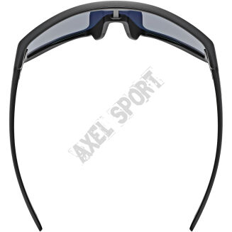 Okulary rowerowe UVEX Skyryse Jr. black matt (mirror red) S3 - 4