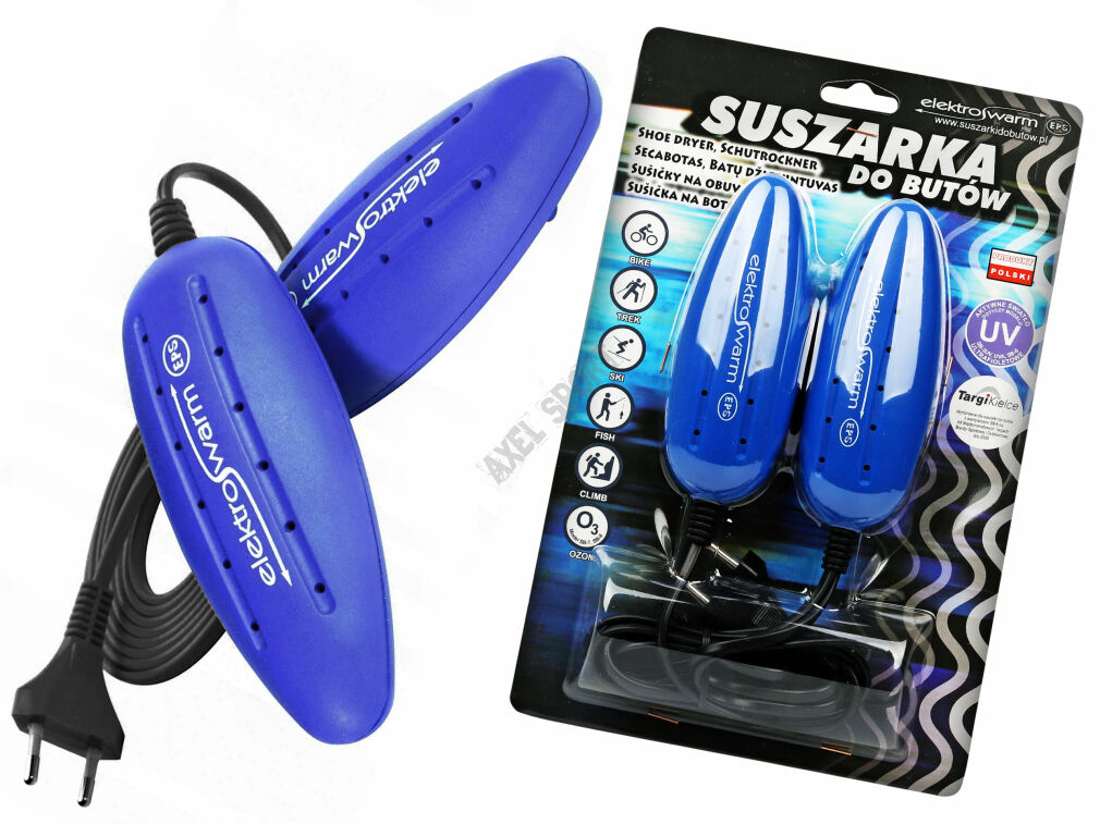 Suszarka grzałka do butów ELEKTROWARM SB-3 niebieska