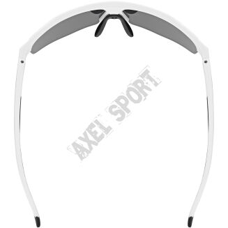 Okulary rowerowe UVEX Axos set white matt (mirror silver) S3/S0 - 5