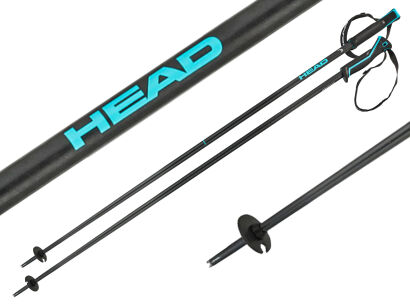 Kije narciarskie HEAD Frontside black blue