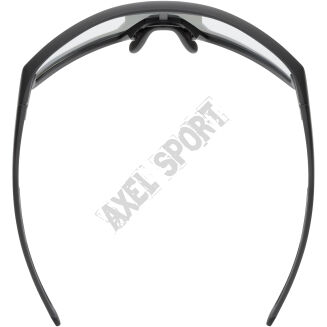 Okulary przeciwsłoneczne UVEX V black matt/litemirror silver (S1-S3) - 4