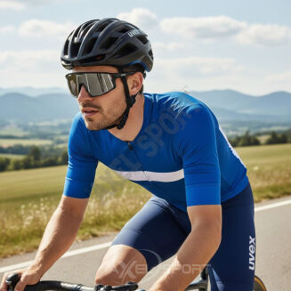 Okulary przeciwsłoneczne UVEX V black matt/litemirror silver (S1-S3) - 7