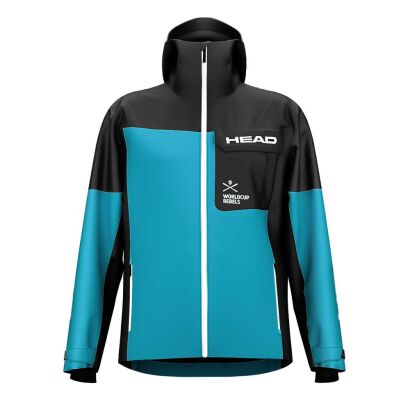 Kurtka narciarska męska HEAD RACE NOVA turquise-black