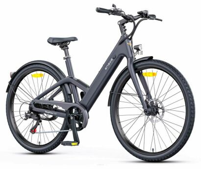 Rower miejski elektryczny damski ENGWE MapFour N1 AIR S GP ST (28'') GPS 250W Grey