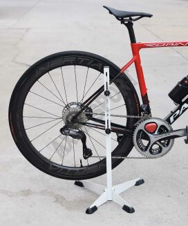 Stojak rowerowy serwisowy N120 Biały - 2