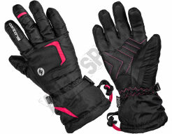 Rękawice narciarskie junior Blizzard Reflex black/pink