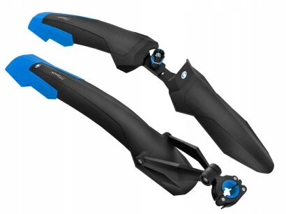 Błotniki rowerowe SIMPLA MTB ADHD SDL long 27,5-29'' czarno-niebieskie