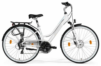Rower Trekkingowy Merida 9200 Freeway Disc Lady (28") biały/niebieski