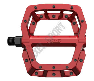 Pedały rowerowe platformowe Kellys FLAT 50 BB red - 5