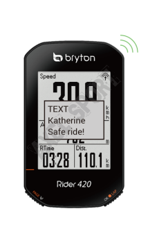 Komputer rowerowy GPS BRYTON Rider 420T CAD+HRM - 12