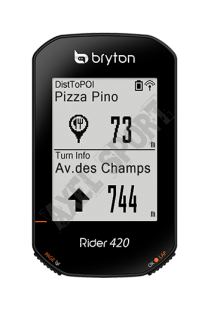 Komputer rowerowy GPS BRYTON Rider 420T CAD+HRM - 16