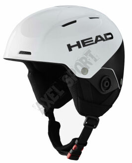 Kask narciarski z gardą HEAD TEAM SL white-black - 2