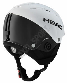 Kask narciarski z gardą HEAD TEAM SL white-black - 3