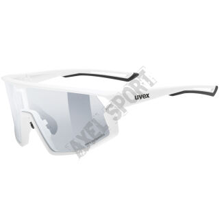 Okulary przeciwsłoneczne UVEX V white matt/litemirror silver (S1-S3) - 2
